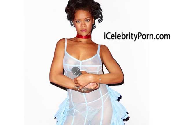 Rihanna video porno xxx desnuda mientras canta y a la vez se ...